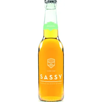 Cidre demi-sec Sassy   Bio 4°