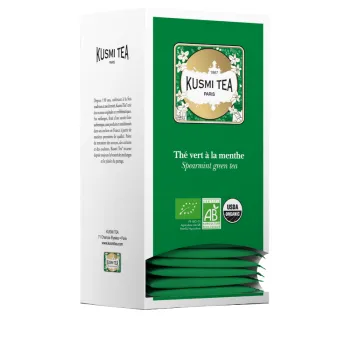 Thé Vert Kusmi   Menthe Bio